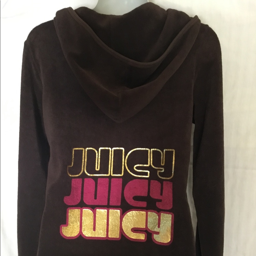Juicy Couture velour track jacket size M